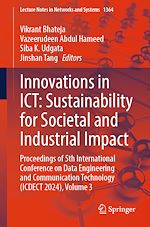 Télécharger le livre :  Innovations in ICT: Sustainability for Societal and Industrial Impact