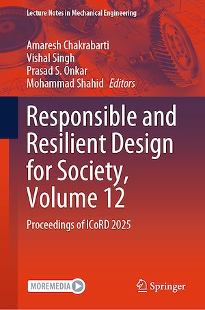 Téléchargez le livre :  Responsible and Resilient Design for Society, Volume 12