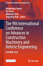 Download this eBook The 9th International Conference on Advances in Construction Machinery and Vehicle Engineering