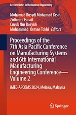 Télécharger le livre :  Proceedings of the 7th Asia Pacific Conference on Manufacturing Systems and 6th International Manufacturing Engineering Conference - Volume 2