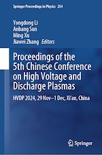 Télécharger le livre :  Proceedings of the 5th Chinese Conference on High Voltage and Discharge Plasmas