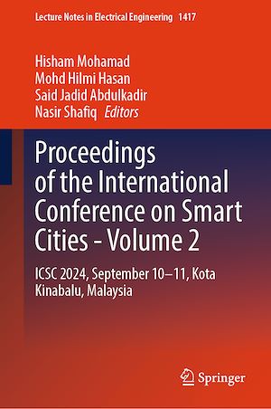 Téléchargez le livre :  Proceedings of the International Conference on Smart Cities - Volume 2