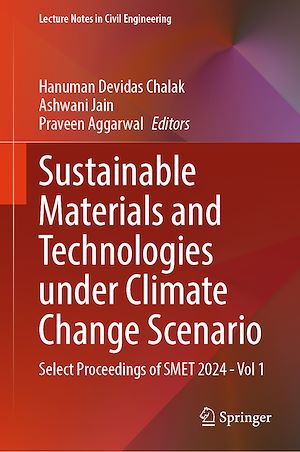 Téléchargez le livre :  Sustainable Materials and Technologies under Climate Change Scenario