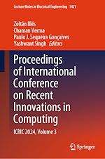 Télécharger le livre :  Proceedings of International Conference on Recent Innovations in Computing