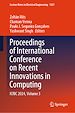 Télécharger le livre :  Proceedings of International Conference on Recent Innovations in Computing