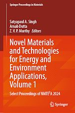 Télécharger le livre :  Novel Materials and Technologies for Energy and Environment Applications, Volume 1