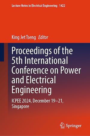 Téléchargez le livre :  Proceedings of the 5th International Conference on Power and Electrical Engineering