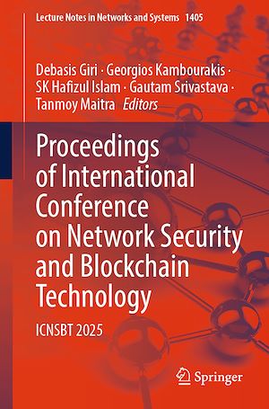 Téléchargez le livre :  Proceedings of International Conference on Network Security and Blockchain Technology