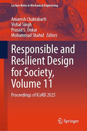 Téléchargez le livre :  Responsible and Resilient Design for Society, Volume 11