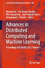 Télécharger le livre :  Advances in Distributed Computing and Machine Learning