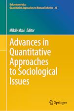 Télécharger le livre :  Advances in Quantitative Approaches to Sociological Issues