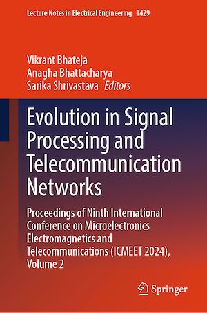 Téléchargez le livre :  Evolution in Signal Processing and Telecommunication Networks