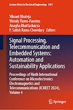 Télécharger le livre :  Signal Processing, Telecommunication and Embedded Systems: Automation and Sustainability Applications