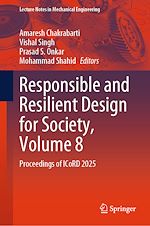 Télécharger le livre :  Responsible and Resilient Design for Society, Volume 8