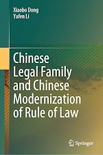 Télécharger le livre :  Chinese Legal Family and Chinese Modernization of Rule of Law