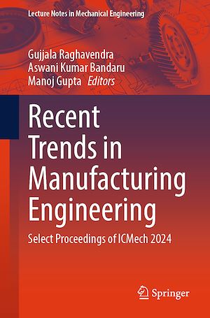 Télécharger le livre :  Recent Trends in Manufacturing Engineering
