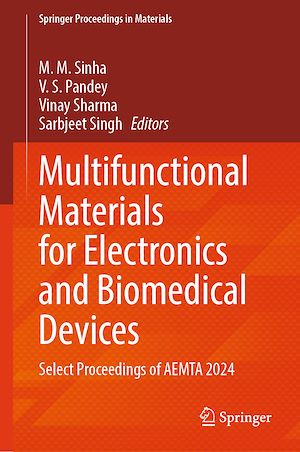 Téléchargez le livre :  Multifunctional Materials for Electronics and Biomedical Devices
