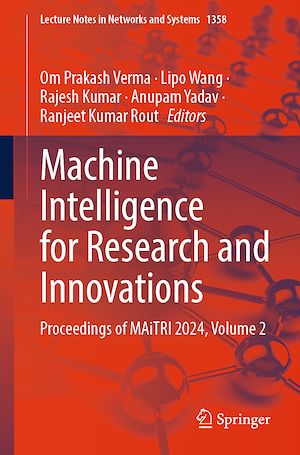 Téléchargez le livre :  Machine Intelligence for Research and Innovations