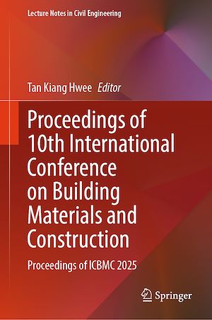 Téléchargez le livre :  Proceedings of 10th International Conference on Building Materials and Construction