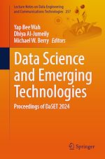 Télécharger le livre :  Data Science and Emerging Technologies