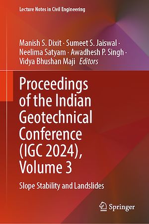 Téléchargez le livre :  Proceedings of the Indian Geotechnical Conference (IGC 2024), Volume 3