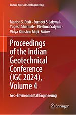 Télécharger le livre :  Proceedings of the Indian Geotechnical Conference (IGC 2024), Volume 4