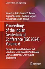 Télécharger le livre :  Proceedings of the Indian Geotechnical Conference (IGC 2024), Volume 6