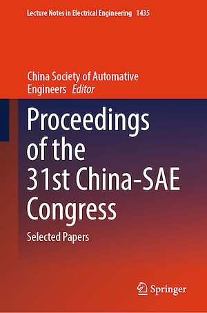 Téléchargez le livre :  Proceedings of the 31st China-SAE Congress
