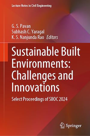 Télécharger le livre :  Sustainable Built Environments: Challenges and Innovations