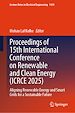 Télécharger le livre :  Proceedings of 15th International Conference on Renewable and Clean Energy (ICRCE 2025)