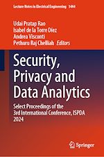 Télécharger le livre :  Security, Privacy and Data Analytics