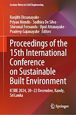 Télécharger le livre :  Proceedings of the 15th International Conference on Sustainable Built Environment