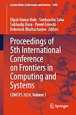 Télécharger le livre :  Proceedings of 5th International Conference on Frontiers in Computing and Systems