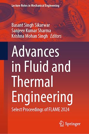 Téléchargez le livre :  Advances in Fluid and Thermal Engineering