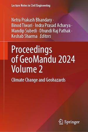Téléchargez le livre :  Proceedings of GeoMandu 2024 Volume 2
