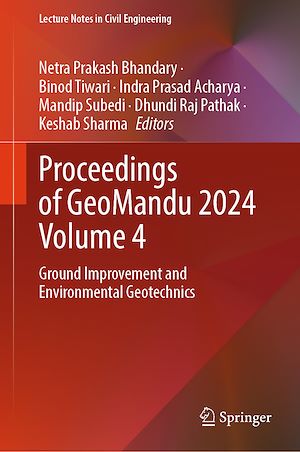 Téléchargez le livre :  Proceedings of GeoMandu 2024 Volume 4