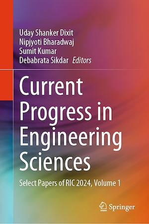 Téléchargez le livre :  Current Progress in Engineering Sciences