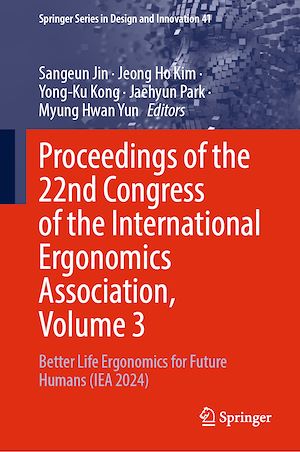 Téléchargez le livre :  Proceedings of the 22nd Congress of the International Ergonomics Association, Volume 3