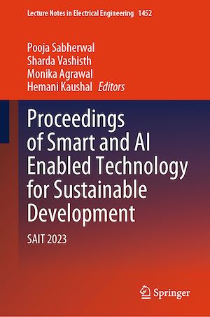 Téléchargez le livre :  Proceedings of Smart and AI Enabled Technology for Sustainable Development