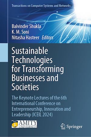 Téléchargez le livre :  Sustainable Technologies for Transforming Businesses and Societies