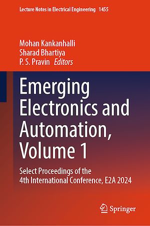 Téléchargez le livre :  Emerging Electronics and Automation, Volume 1