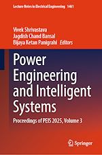 Télécharger le livre :  Power Engineering and Intelligent Systems