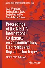 Télécharger le livre :  Proceedings of the NIELIT's International Conference on Communication, Electronics and Digital Technologies