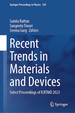 Téléchargez le livre :  Recent Trends in Materials and Devices