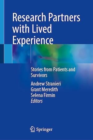 Téléchargez le livre :  Research Partners with Lived Experience