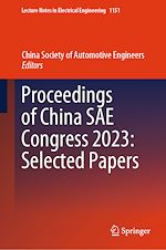 Télécharger le livre :  Proceedings of China SAE Congress 2023: Selected Papers
