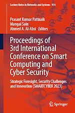 Télécharger le livre :  Proceedings of 3rd International Conference on Smart Computing and Cyber Security
