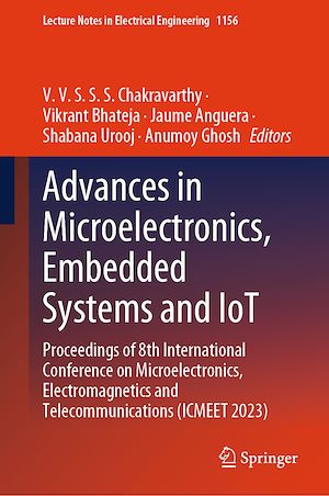 Téléchargez le livre :  Advances in Microelectronics, Embedded Systems and IoT