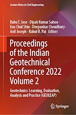 Télécharger le livre :  Proceedings of the Indian Geotechnical Conference 2022 Volume 2