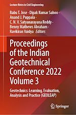 Télécharger le livre :  Proceedings of the Indian Geotechnical Conference 2022 Volume 3
